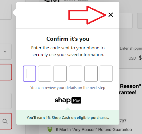 Shop Pay - Opt-Out